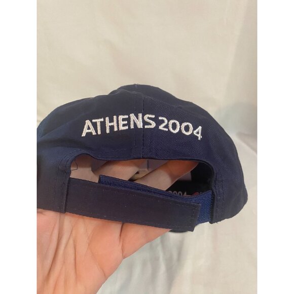 Athens 2004 Summer Olympics Navy Blue Embroidered Adjustable Cap
Women’s main image 5